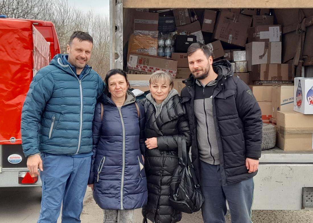 Naše pomoc byla sice malá, ale nebyla neméně důležitá, vzpomíná ukrajinská rodačka z Rabí na humanitární sbírku