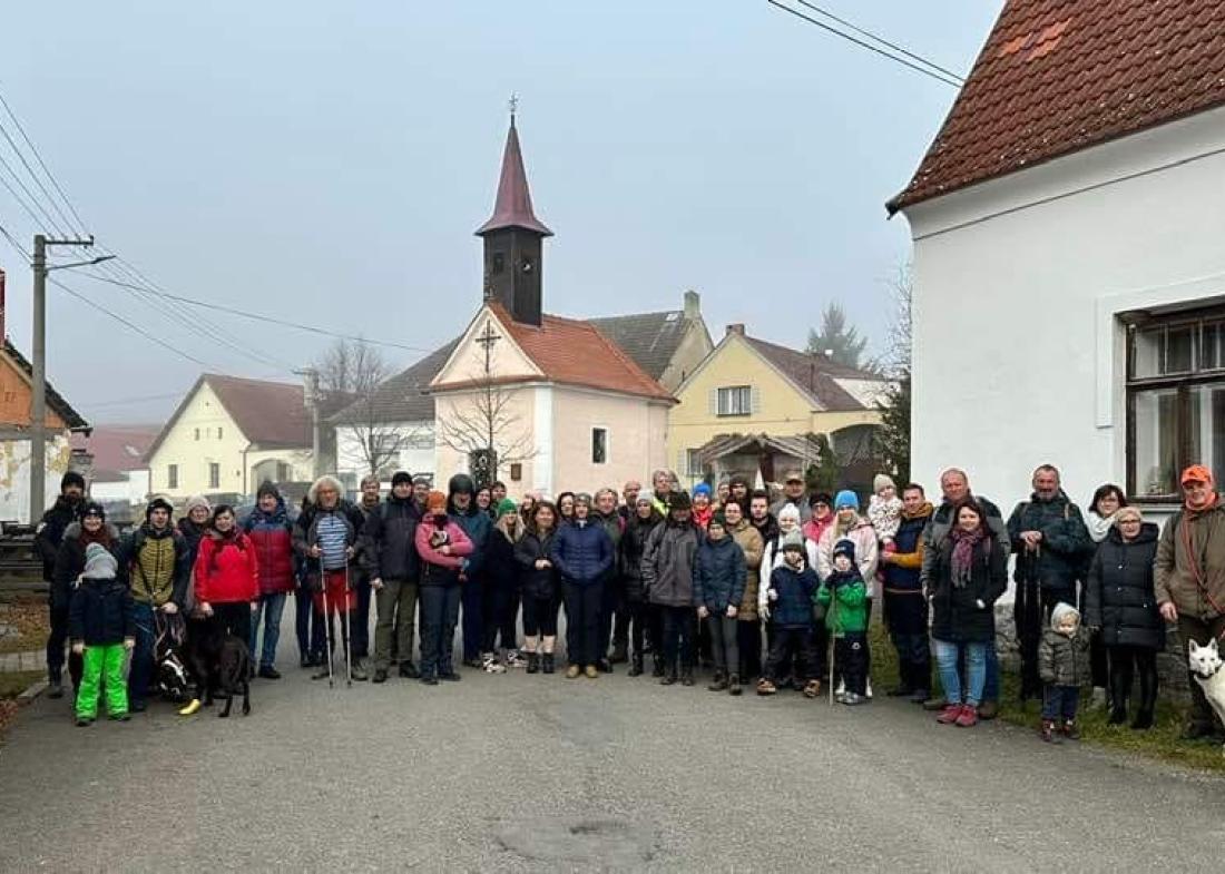 Silvestrovský výšlap nad Čepice