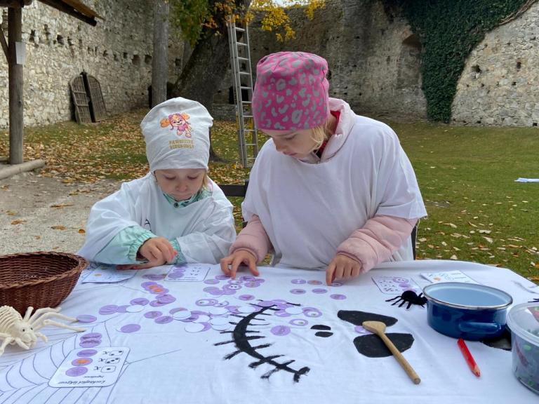Učitelky a maminkami připravily pro děti řadu úkolů. Foto: archiv MŠ Rabí