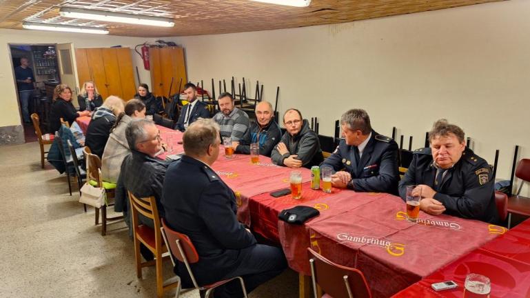 Výroční schůze SDH Čepice. Foto: tf