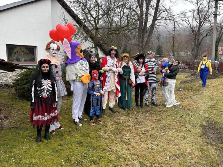 Čepický masopust 2024 opět ve velkém stylu. Foto: Jaroslav Potužník