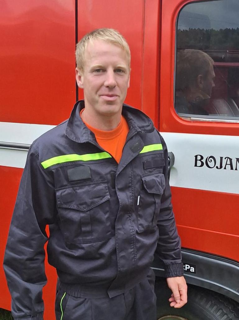 Radek Polanka, velitel SDH Bojanovice. Foto: tf