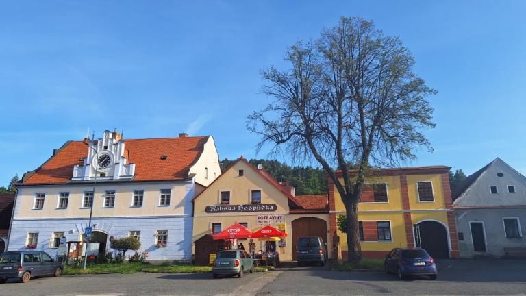 Lípa před rábským krámkem je ve velmi špatném stavu. Nyní čekáme na vyjádření dendrologa o dalším postupu. Foto: tf