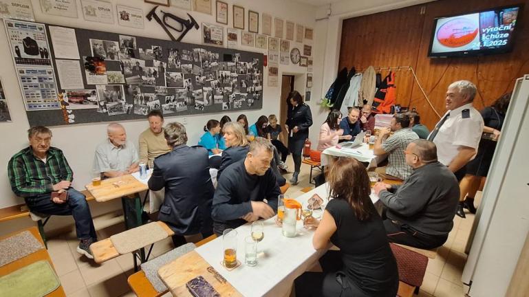 Výroční schůze SDH Bojanovice. Foto: Tereza Freidingerová
