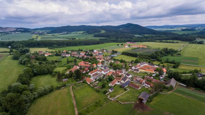 Pohled na Bojanovice